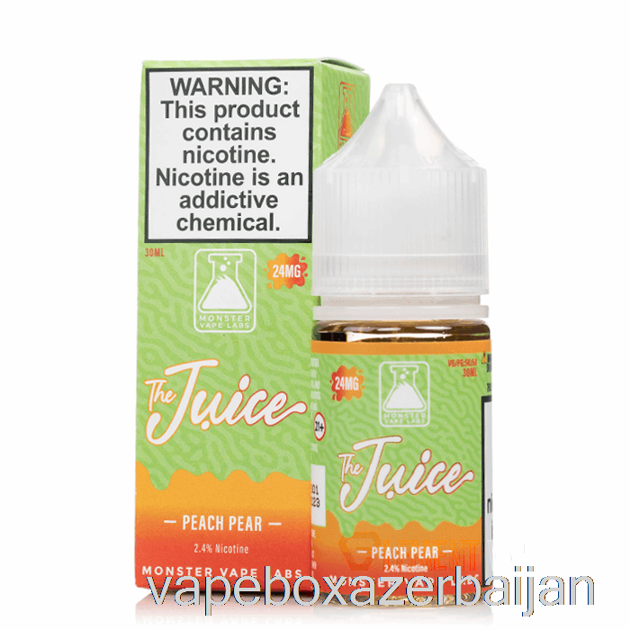 Vape Baku Peach Pear - The Juice Salts - 30mL 48mg